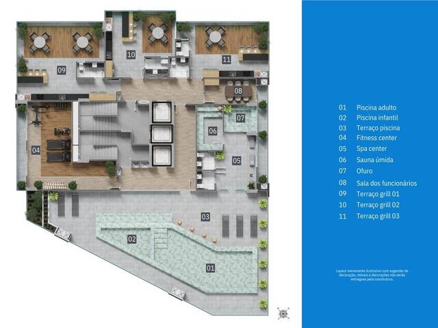 #6773 - Flat para Venda em Praia Grande - SP