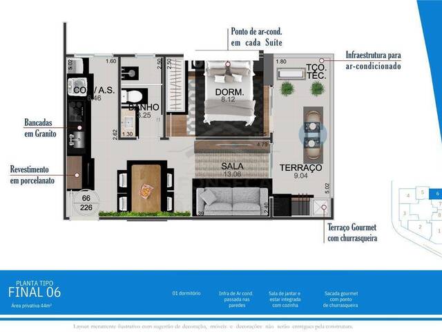 Apartamento para Venda em Praia Grande - 4