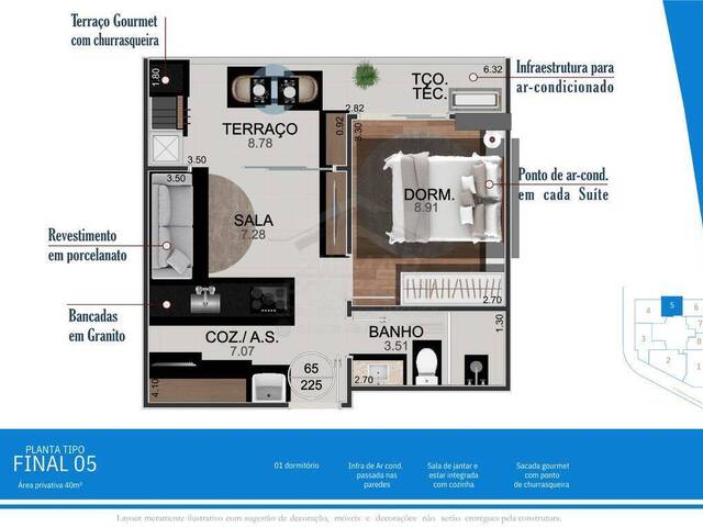 Apartamento para Venda em Praia Grande - 5