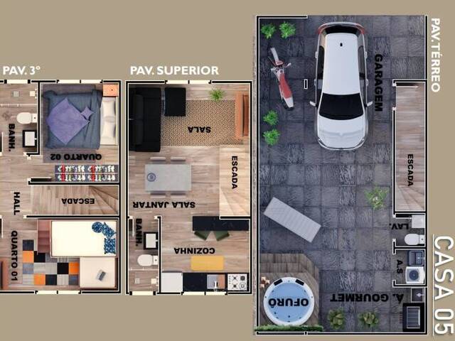 Casa em condomínio para Venda em Praia Grande - 5