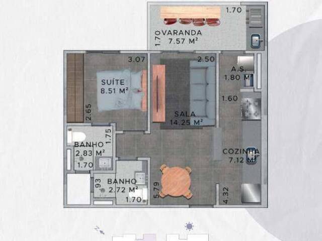 Apartamento para Venda em Praia Grande - 4