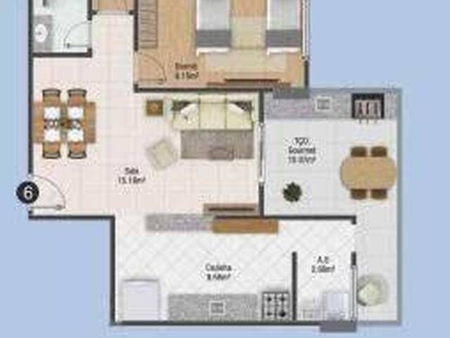 Apartamento para Venda em Praia Grande - 2